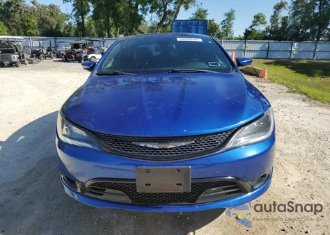 2016 Chrysler 200 S из США, поврежденный, VIN 1C3CCCBB9GN158052